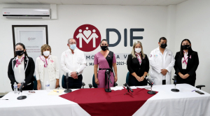 Ofrece Presidenta del DIF Matamoros Conferencia de Prensa