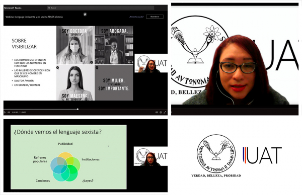 Promueve UAT conferencias sobre el lenguaje incluyente