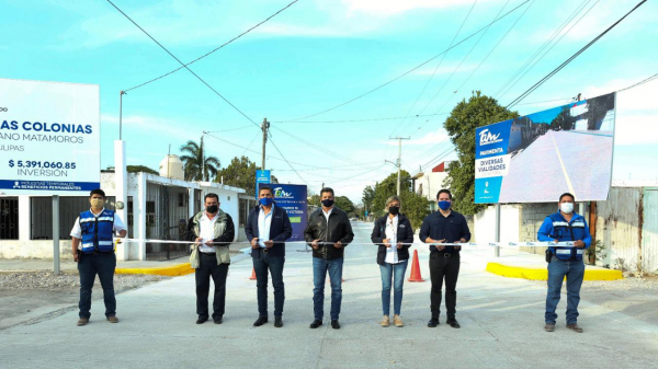 Supervisa Francisco Cabeza programa de pavimentaciones en Ciudad Victoria