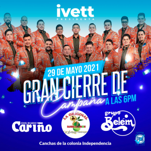 Ivett Bermea lista para el  gran cierre de campa&ntilde;a