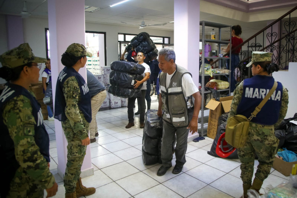 Se suma DIF Tamaulipas a la ayuda humanitaria en zonas afectadas por lluvias e inundaciones