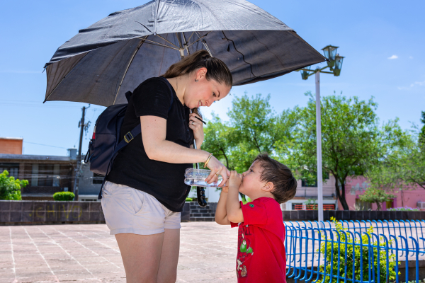 Alerta Salud por  ola de calor extrema