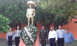 Conmemoran autoridades de Matamoros 105 Aniversario Luctuoso del Gral. Emiliano Zapata