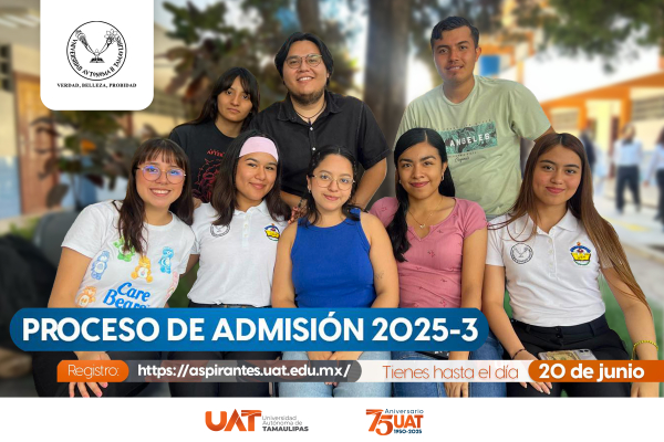 Extiende la UAT plazo para el registro de aspirantes a nuevo ingreso