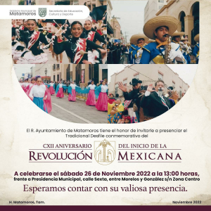 Celebra el desfile revolucionario