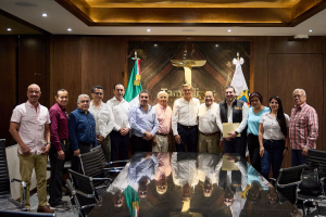 Gobierno y SNTE reafirman compromiso de trabajar en favor de la educaci&oacute;n en Tamaulipas