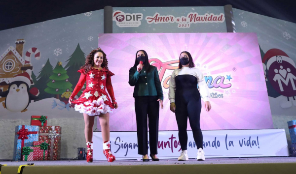 Celebra DIF Matamoros la Navidad con Concierto de Tatiana &ldquo;La Reina de los Ni&ntilde;os&rdquo;