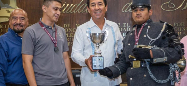 Reconoce Alcalde Mario Alberto L&oacute;pez Hern&aacute;ndez a los campeones acad&eacute;micos y deportistas de Matamoros