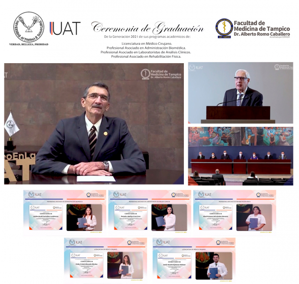 Egresa la generaci&oacute;n 2021 de la Facultad de Medicina de la UAT Campus Tampico