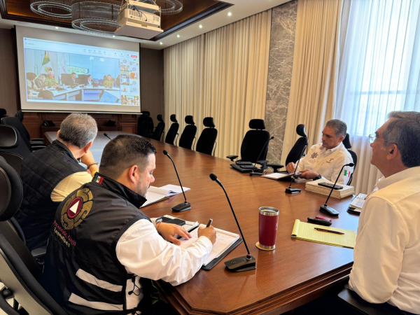 Participa Tamaulipas en Simulacro Nacional 2025