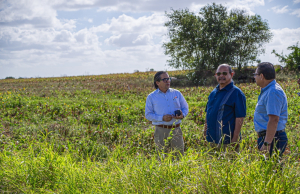Autoridades municipales supervisan terrenos para construcci&oacute;n del puente internacional &ldquo;Flor de Mayo&rdquo;
