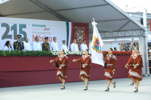 Encabeza Am&eacute;rico desfile c&iacute;vico-militar: Tamaulipas celebra las Fiestas Patrias en paz
