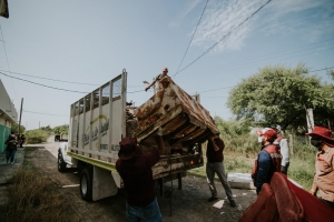Beneficia a familias con programa &ldquo;Descacharrizando Matamoros&rdquo;
