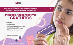 DIF Matamoros promueve la cultura de prevenci&oacute;n del embarazo y autocuidado