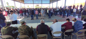 Realizan autoridades militares y municipales sorteo  para servicio militar de la clase 2004 y remisos