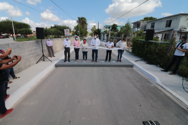 Fortalece municipio a matamorenses con pavimentaci&oacute;n e infraestructura b&aacute;sica