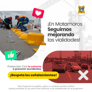 Necesario respetar se&ntilde;alamientos viales