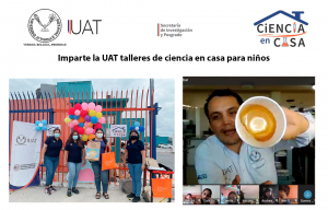 Imparte la UAT talleres de  ciencia en casa para ni&ntilde;os