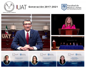 La Facultad de M&uacute;sica de la UAT entrega la generaci&oacute;n 2016-2020