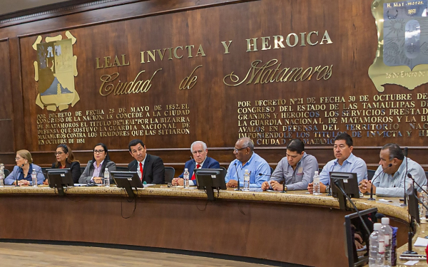 Aprueba Cabildo, Acuerdo del Proyecto de Ley de Ingresos de Matamoros para el Ejercicio Fiscal 2024