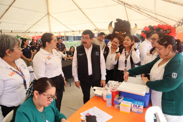 Rector de la UAT impulsa en Reynosa jornada de salud y fortalecimiento acad&eacute;mico