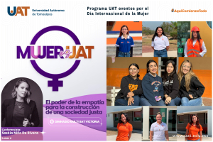Programa UAT eventos por el D&iacute;a Internacional de la Mujer