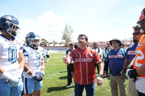 El rector D&aacute;maso Anaya inaugura en la UAT temporada 2024 de la ONEFA