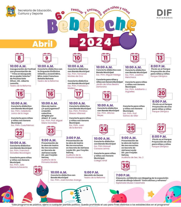 Festival Bebeleche 2024
