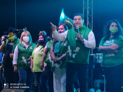 Cierra campa&ntilde;a V&iacute;ctor Barrientos