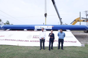 Presidenta Claudia Sheinbaum supervis&oacute; la construcci&oacute;n del nuevo acueducto de Ciudad Victoria