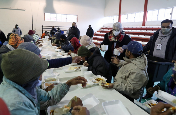 Apoya DIF Matamoros acciones  en refugio temporal