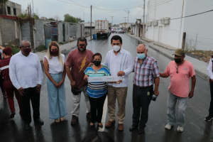 Sigue Alcalde cumpliendo compromisos; entrega aulas y pavimentos por 16 MDP