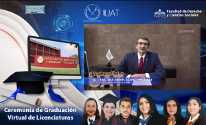 Realiza la Facultad de Derecho UAT Tampico ceremonia virtual de graduaci&oacute;n