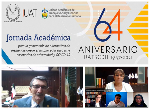Inaugura Rector jornada acad&eacute;mica de trabajo Social-UAT