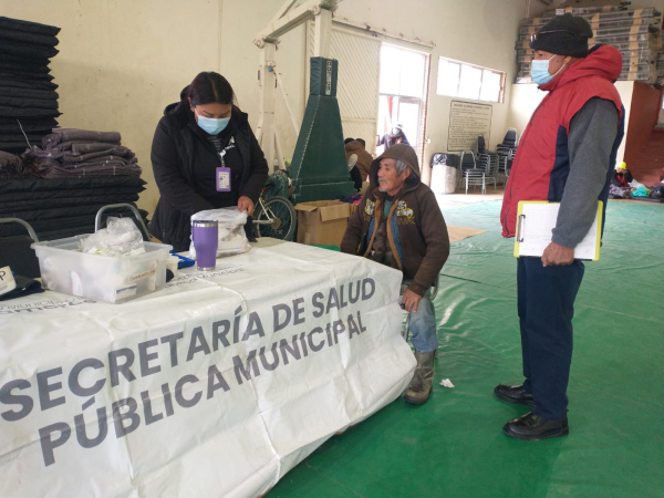 Atiende Protecci&oacute;n Civil a 40 personas en refugio; Secretar&iacute;a de Salud Municipal les brinda atenci&oacute;n m&eacute;dica