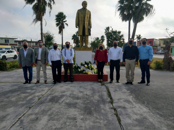 Conmemoran el 109 aniversario del sacrificio de Don Francisco I. Madero