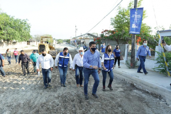 Gira de trabajo del Gobernador Cabeza de Vaca en San Fernando