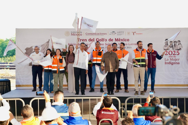 Inicia construcci&oacute;n del tren  Nuevo Laredo&ndash;Saltillo; ser&aacute; la frontera m&aacute;s importante de Am&eacute;rica Latina