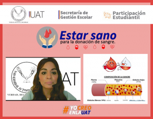 Promueve UAT en estudiantes  la importancia de donar sangre
