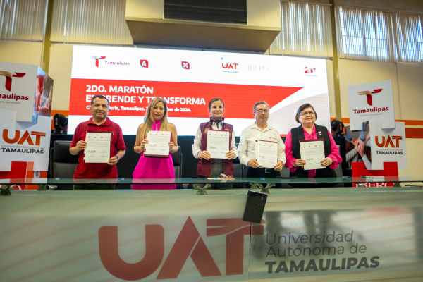 Participa la UAT en el &ldquo;Marat&oacute;n Emprende y Transforma&rdquo;