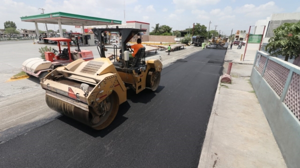 Inicia municipio colocaci&oacute;n de carpeta asf&aacute;ltica en la Avenida Solidaridad