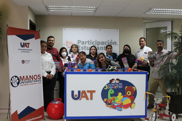 Invita UAT a la colecta &ldquo;Donando un juguete haces feliz a un coraz&oacute;n&rdquo;