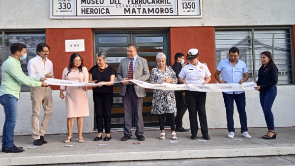 Inauguran en Museo del Ferrocarril exposici&oacute;n &iexcl;Oigan se&ntilde;ores el tren!