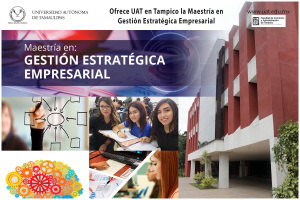Ofrece UAT en Tampico la Maestr&iacute;a en Gesti&oacute;n Estrat&eacute;gica Empresarial