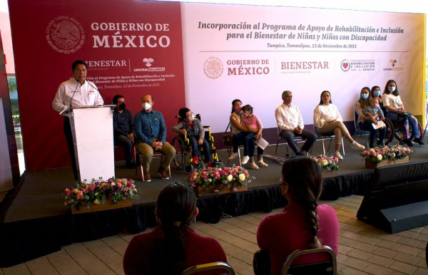 Apoya Gobierno de M&eacute;xico a 454 ni&ntilde;as y ni&ntilde;os de Tamaulipas