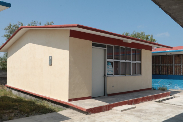 Beneficia Gobierno de Matamoros a primaria de Higuerillas con construcci&oacute;n de aulas y pavimentaci&oacute;n de acceso
