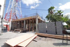 Avanza construcci&oacute;n de edificio para PC y rehabilitaci&oacute;n de estaci&oacute;n de bomberos