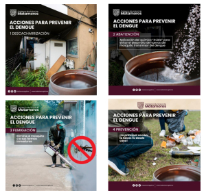 Acciones para prevenir el dengue
