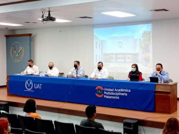 Visita Rector Electo de la UAT a comunidad universitaria de Matamoros