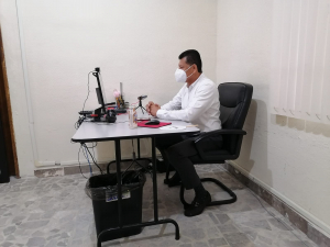 Listo Tom&aacute;s Gloria para el Debate del INE en R&iacute;o Bravo